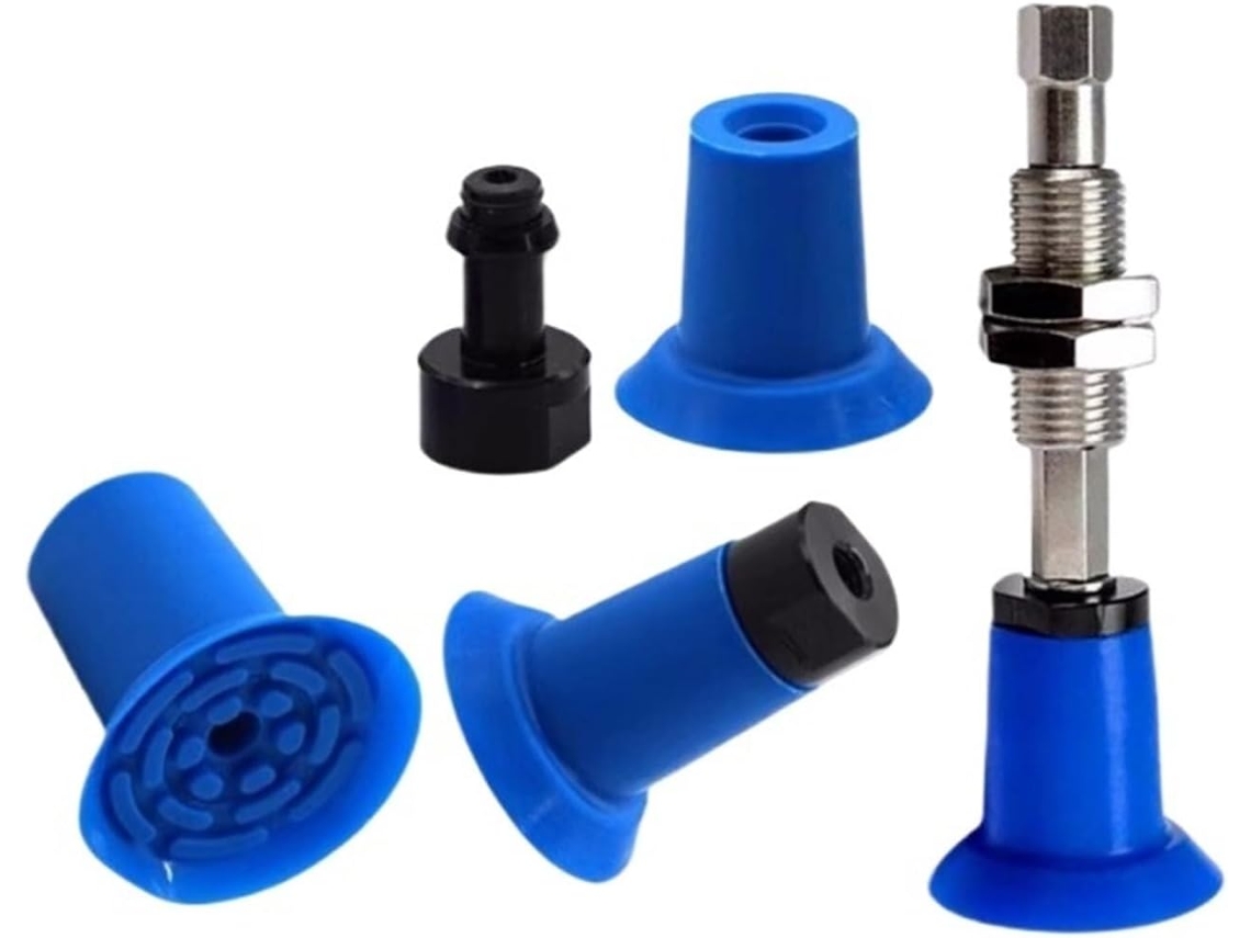 Ventosa De Sucção A Vácuo Com Saco Aberto, Bico Industrial Pneumático Azul De Alta Resistência, F18, F22, F26, F33, 1 Unidade
