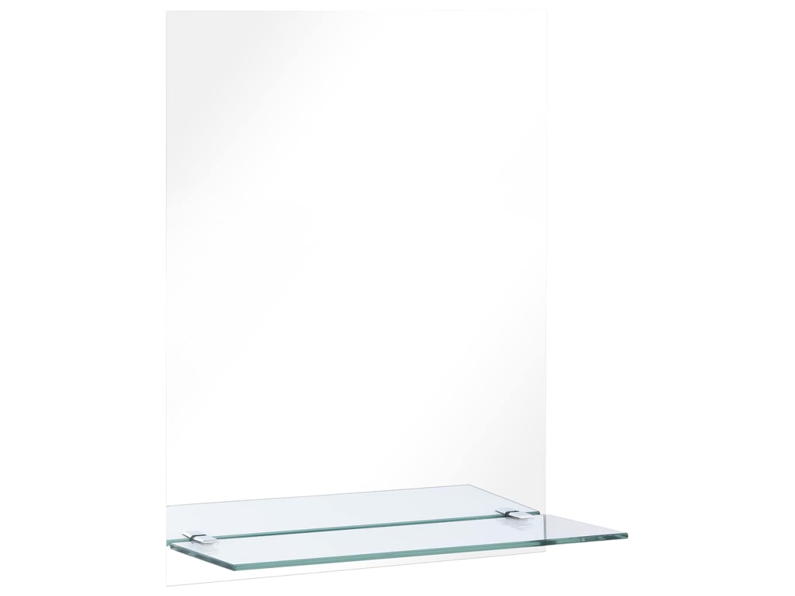 Wall Mirror, Wall Mirrors Vidaxl Prateado Vidro (50 X 70 Cm)