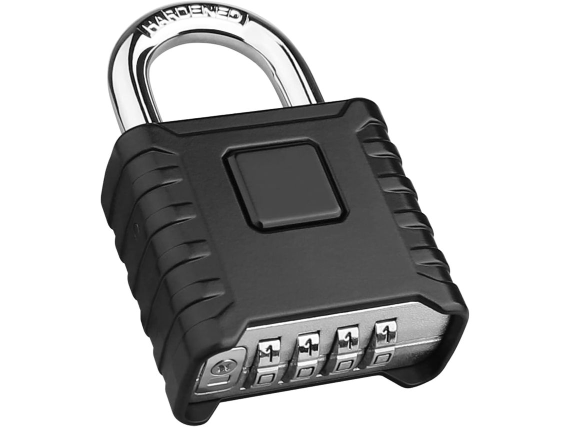 Cadeado De Combinação, Cadeado Grande Para Áreas Externas Desbloqueio Fácil Com Um Toque Alta Segurança, Resistente Às Intempér Aquaforge