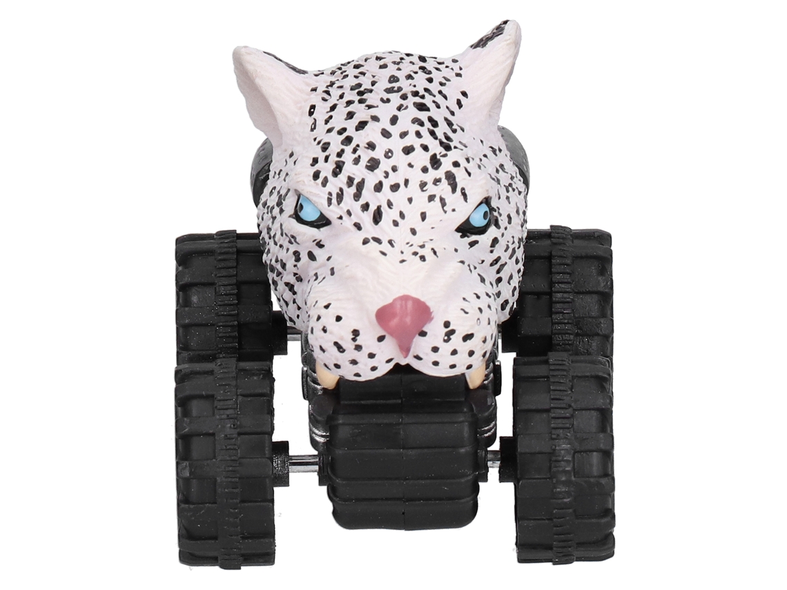 Mali brinquedo Carro Pull Back Animal Onça Neve Modelo Educativo para Crianças 2+ Anos