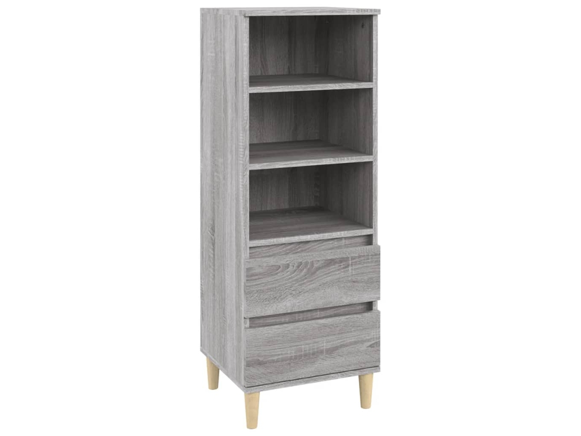 Highboard, Highboards Vidaxl Cinzeto Madeira Processada (n/a)