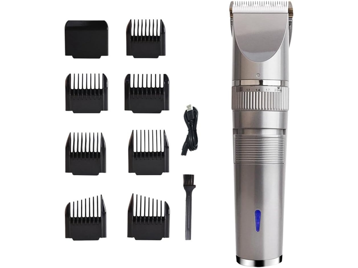 Máquina de Cortar Cabelo Recarregável USB SFUSHOS