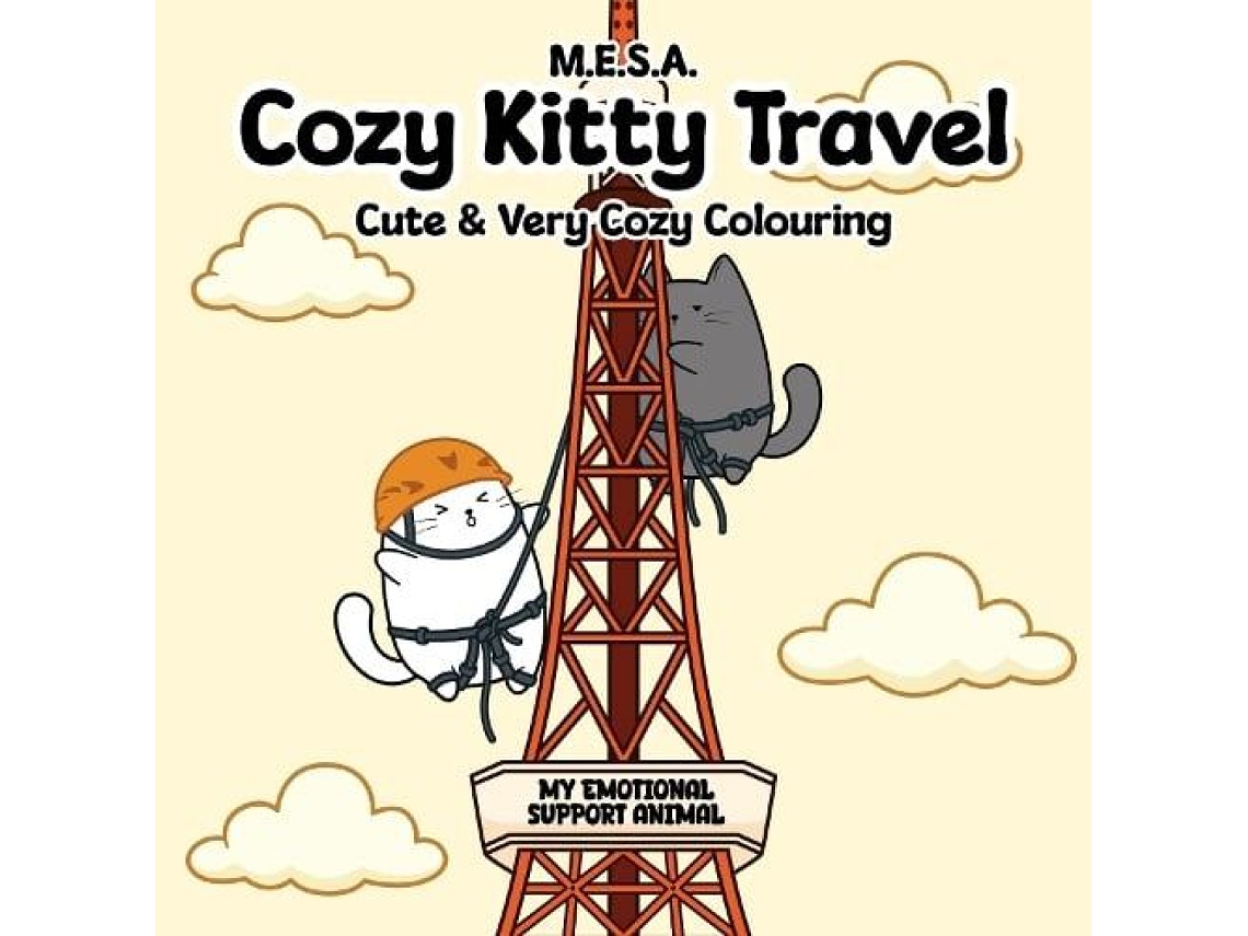 Livro M.E.S.A - Cozy Kitty Travel de MESA (Inglês)