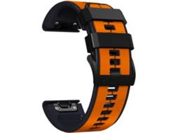Pulseira de silicone de 22 mm para relógio compatível com Epix Quatix Marq D2 Enduro S/MARCA