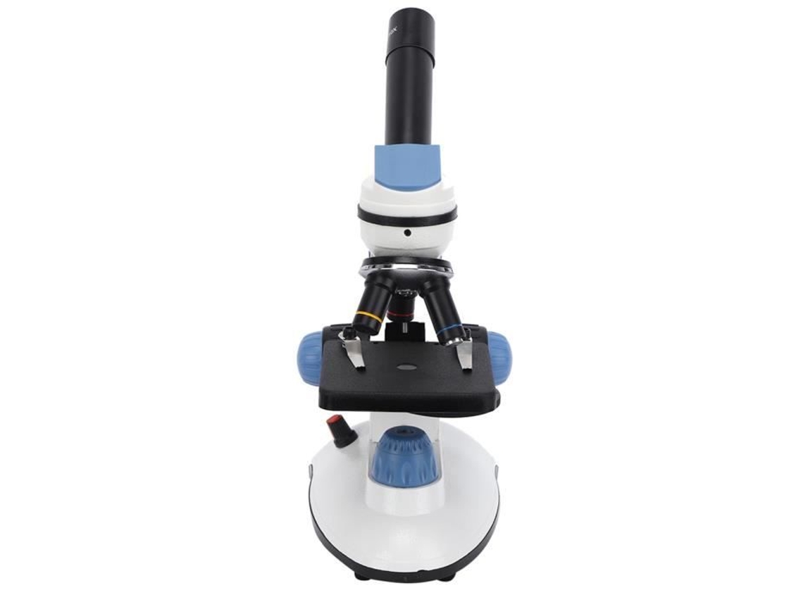 HURRISE Microscópio 1000X Microscópio Monocular para Estudante 113Rt 1000X Ocular Grande Angular Endoscópio Óptico Alto Plug Ue