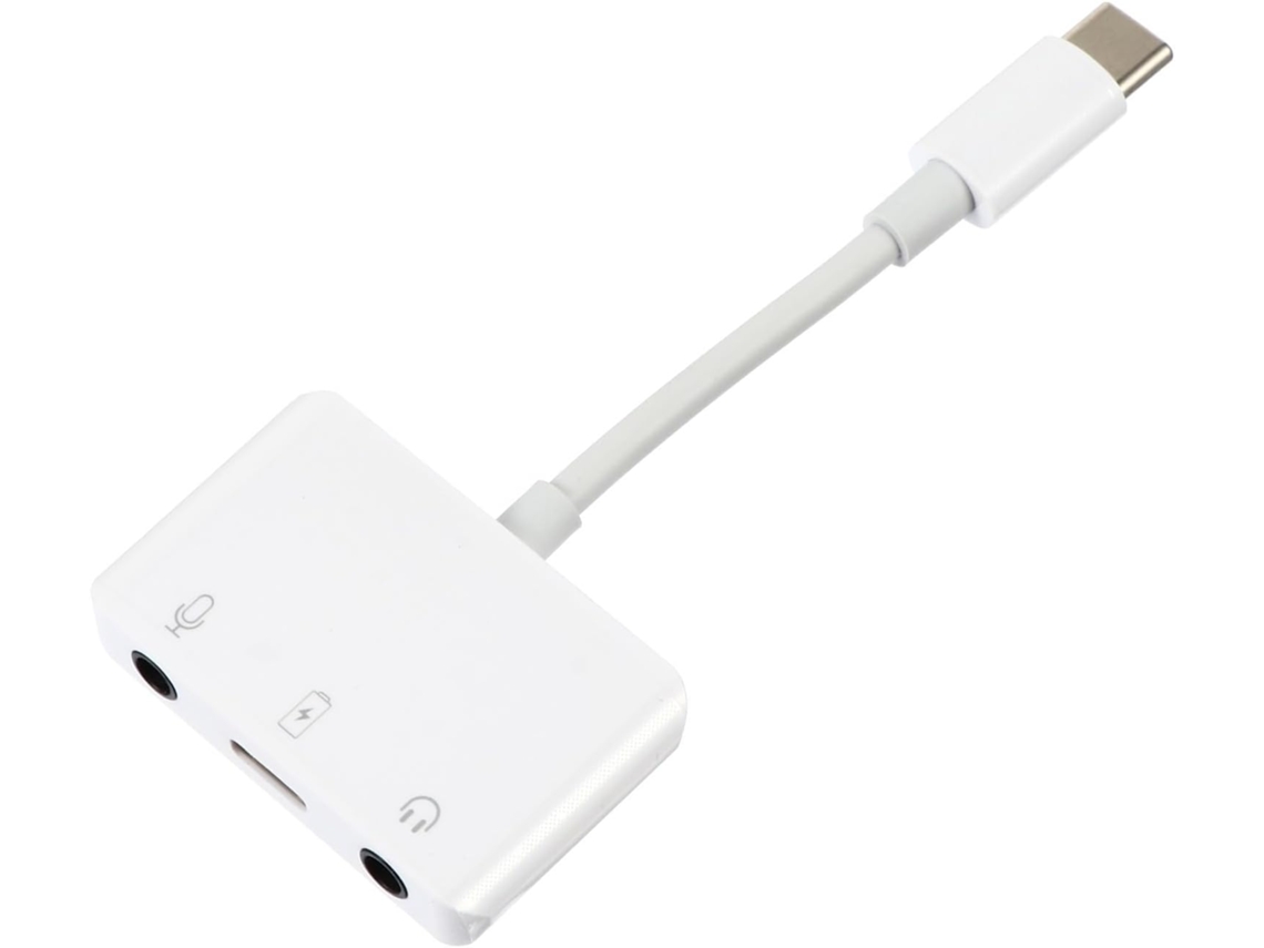 Adaptador Multifuncional Com Design Elegante Em Pc E Tpe, Plugue Tipo C Leve E