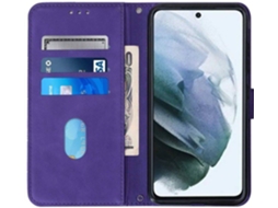Capa Xiaomi Redmi Note 11 Pro HFS-HOUSE Carteira (Roxo)