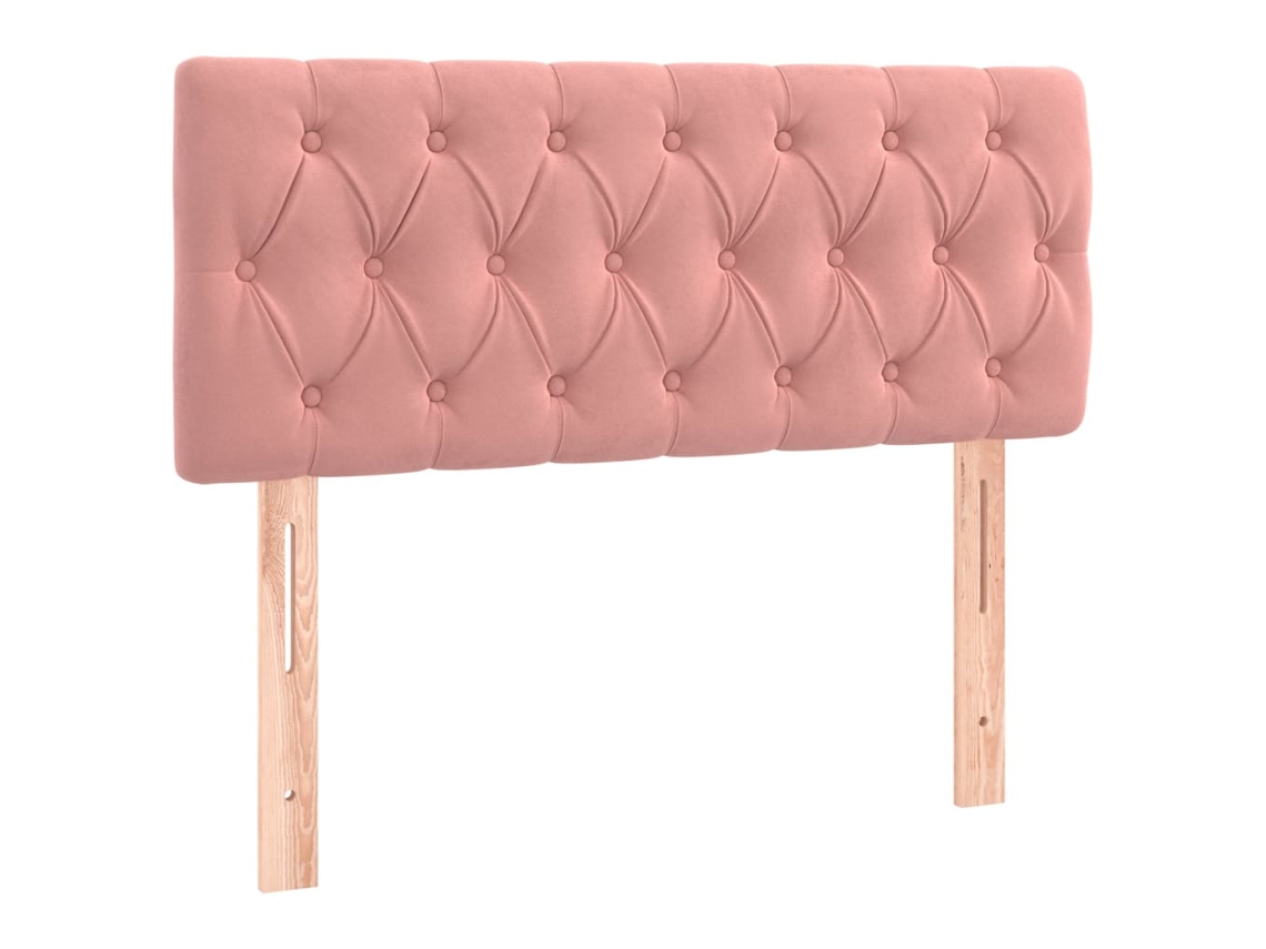 Cabeceira de Cama Veludo 90x7x78/88 Cm Rosa MAISON EXCLUSIVE