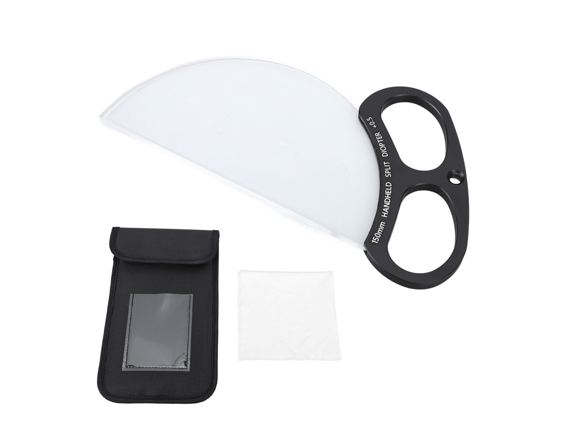 150mm Handheld 1/2 Split Diopter Filter Lens Special Effects Filter Film Prism Filter Accessories LAXISCREED