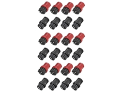 Pacote Com 24 Escovas De Cerdas Para Bocal De Limpeza A Vapor Karcher Sc1 Sc2 Sc3 Sc4 Sc5 Sc7 Premium_glo