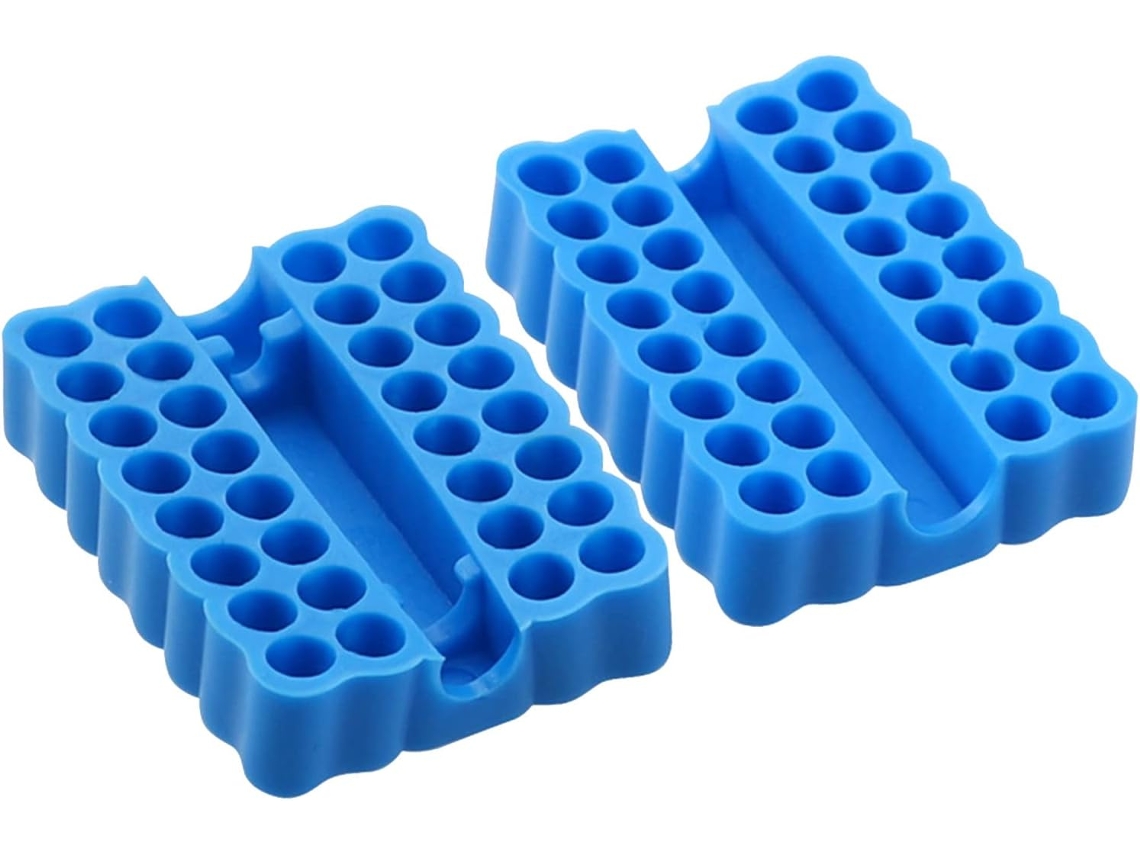 Estojo Organizador Para Brocas Com 32 Furos Encaixe Hexagonal,