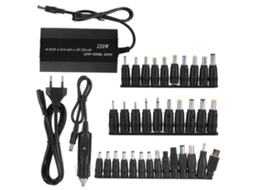 Aetheria adaptador de Energia Universal para Notebook 90w com 34 Conectores Dc para Casa e Carro