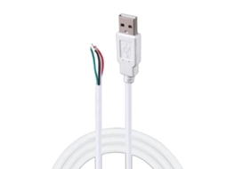 Cabo De Alimentação Usb De 4 Pinos, 5v, Com Plugue Macho Usb 2.0, Para Dados E Carregamento. Cabo Extensor Com Conectores. Nostalgia88