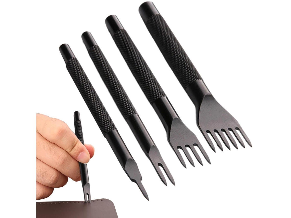 Kit Para Furar Couro E Cintos |