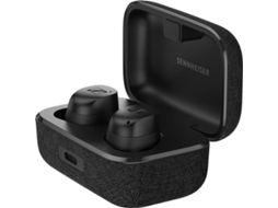 Auriculares Bluetooth True Wireless SENNHEISER Momentum 3 (In Ear - Microfone - Noise Canceling - Preto)