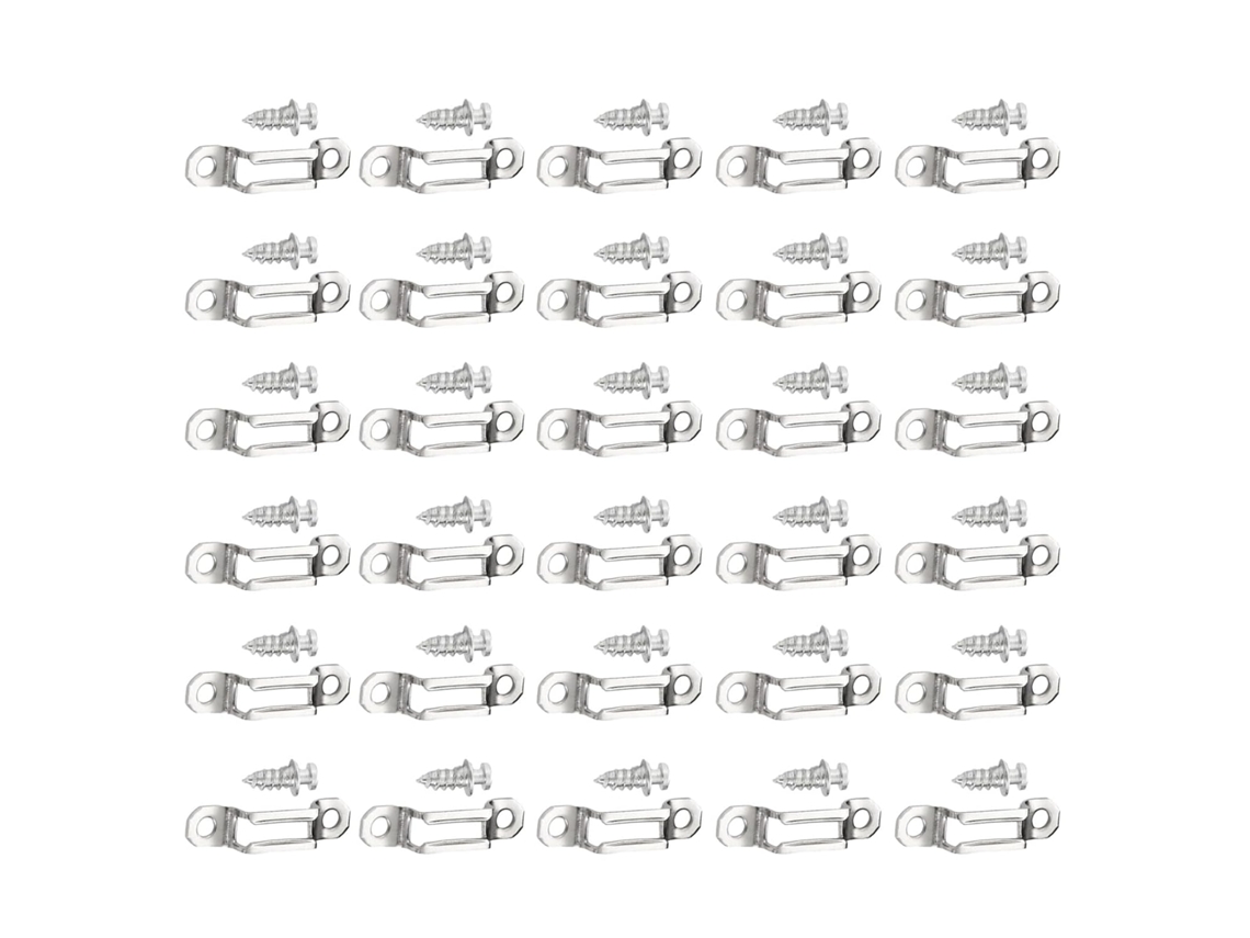 30 Parafusos De Aço Inoxidável Para Junção Invisível Móveis, Ideais Para Montagem De Armários, Guarda Roupas, Estantes E
