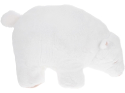Boneco De Pelúcia Polar E Adorável Almofada Decorativa Para Dormir