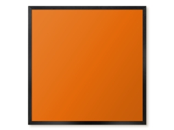 Magnetic Board Vintage Yellow For The Living Room Espelharte (50x50 Cm)