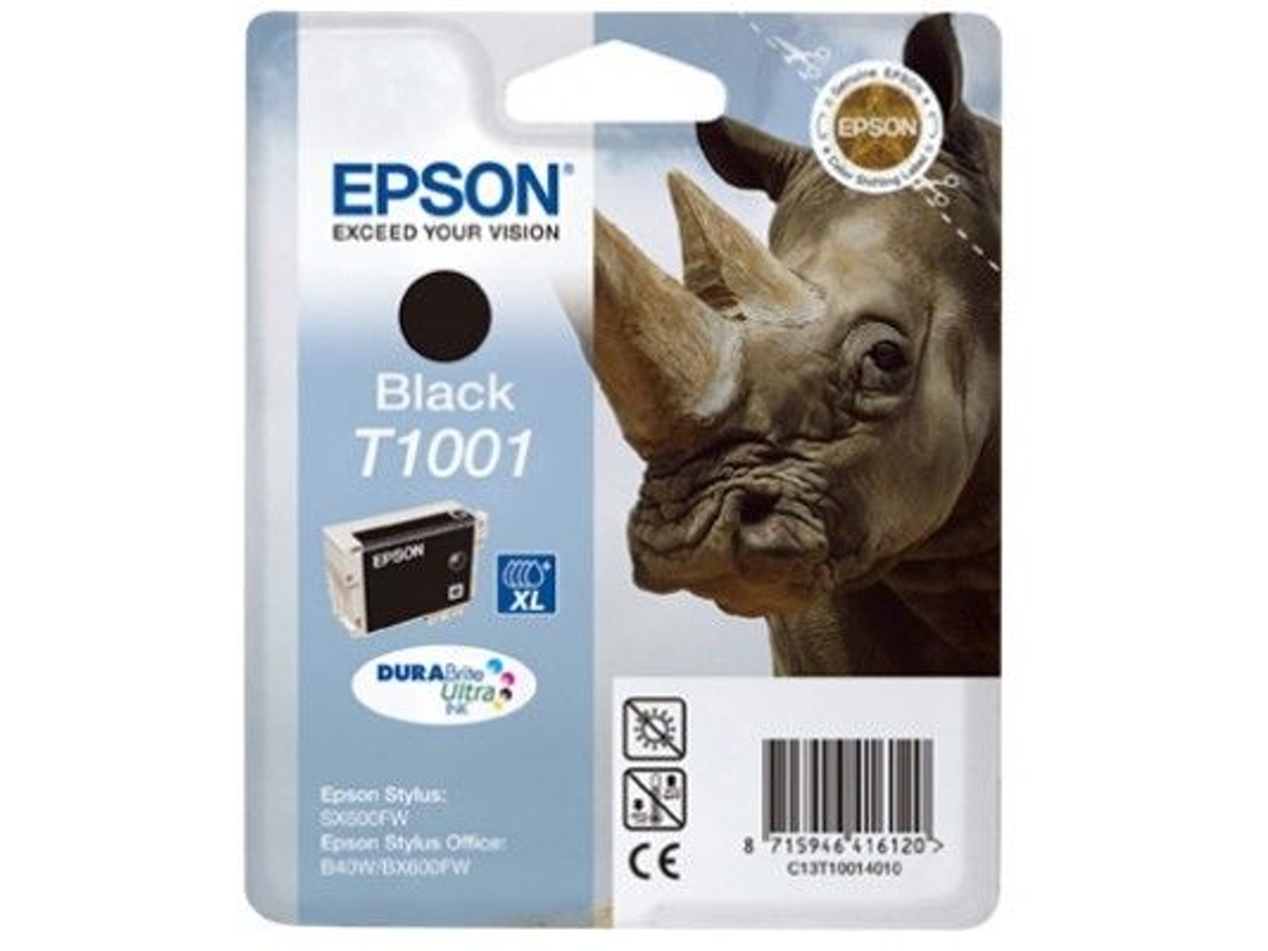 Tinteiro EPSON T1001 Preto (C13T10014020)