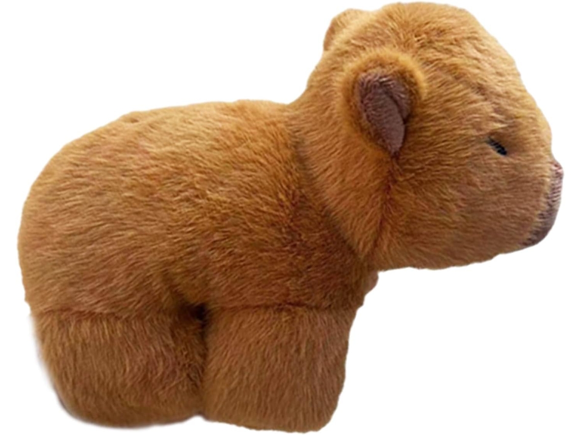 Pulseira Gifle Animal de Pelúcia | Pulseira Animal Claque Mignon Em Pelúcia Capivara Pele Gokoco