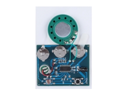 Aetheria módulo Gravador de Áudio 27s com Controle Fotossensível, Bateria Botão e Saída 0.5w