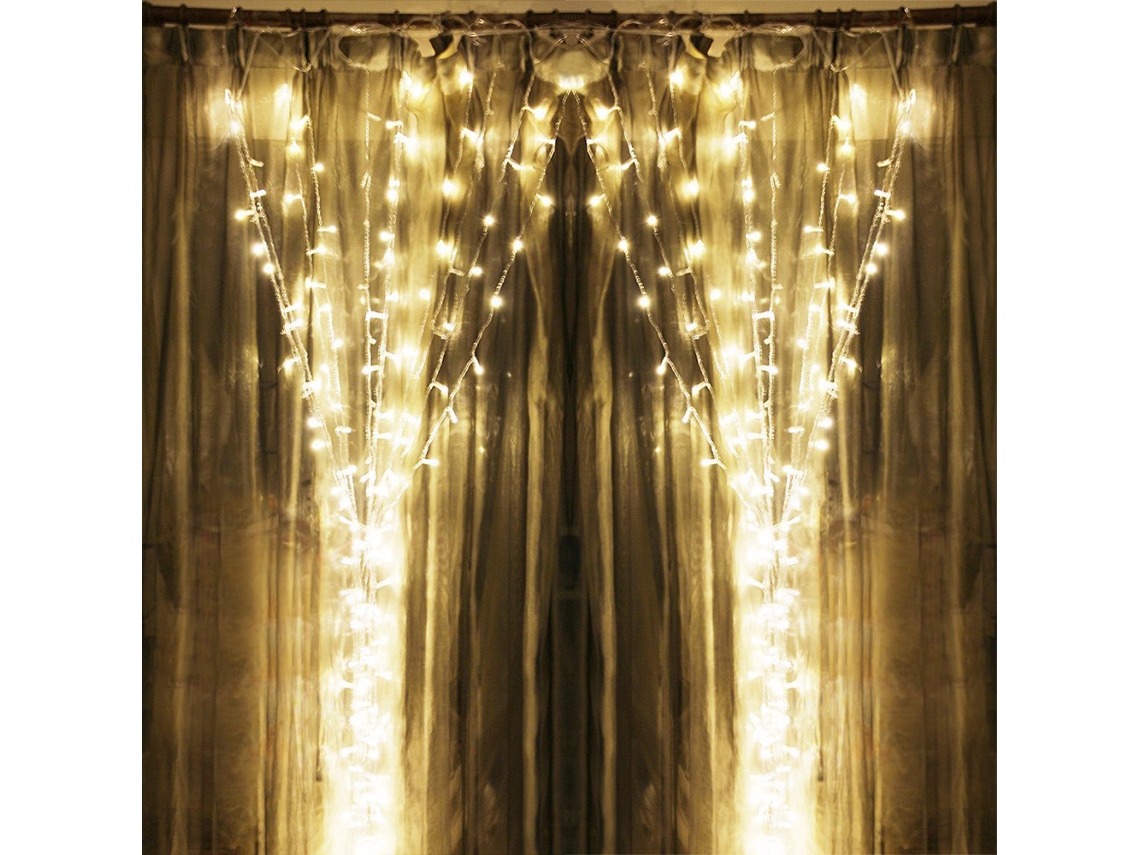 Rebe-luz De Cadena Tomshine 200led 25m/82ft Ip44 Resistente À Água 8 Efeitos Para Festa Jardim Dormitório
