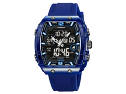 Relógio Digital Luminoso MDUG com À Prova D'água, Estilo Masculino (azul Escuro)