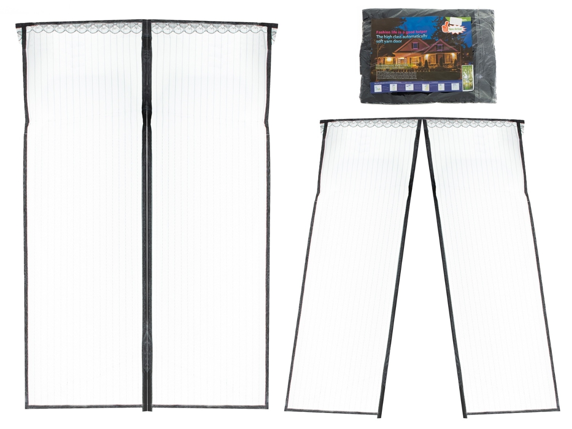 Rede Mosquiteira Magnética para Porta 110X220Cm PRICENET
