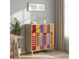 Vidaxl Buffet Essen Sonoma 69 X 33 X 75 Cm Derivados De Madeira