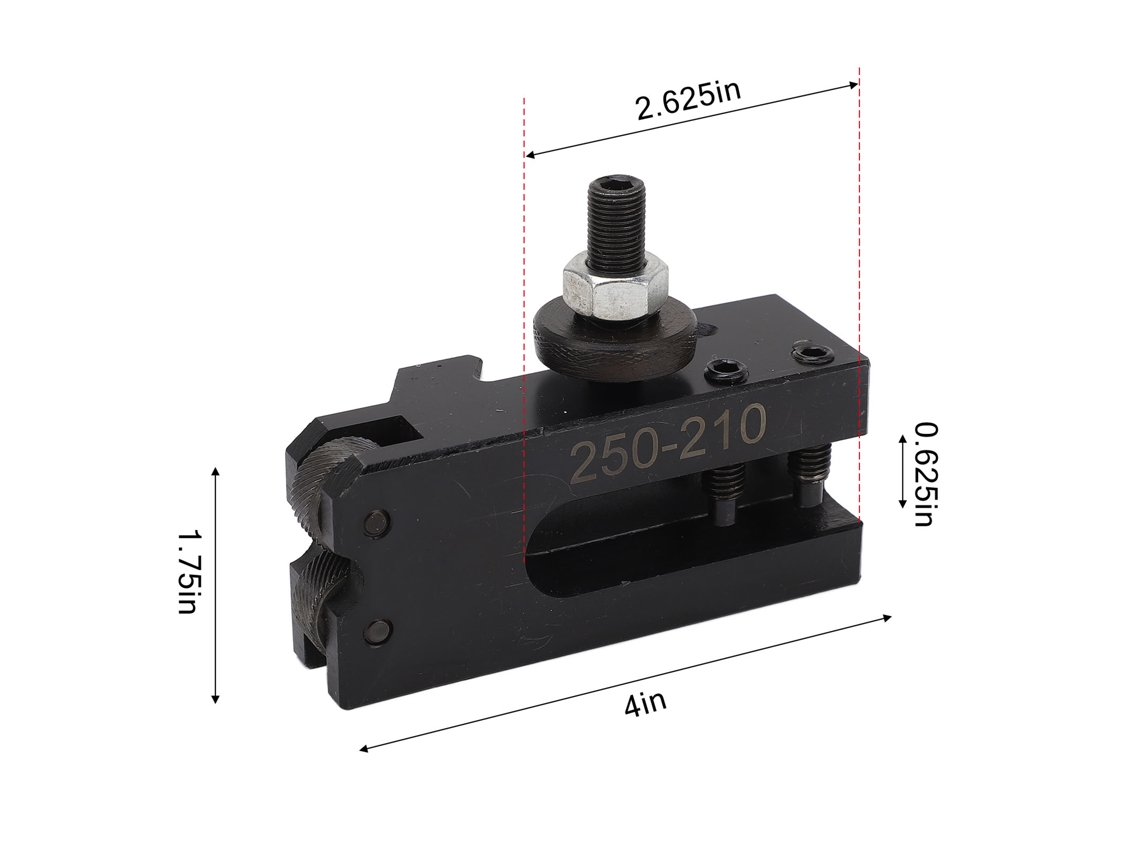 Alavancas de fixação ajustáveis para máquinas de metal (ajustáveis, com rosca macho M10)