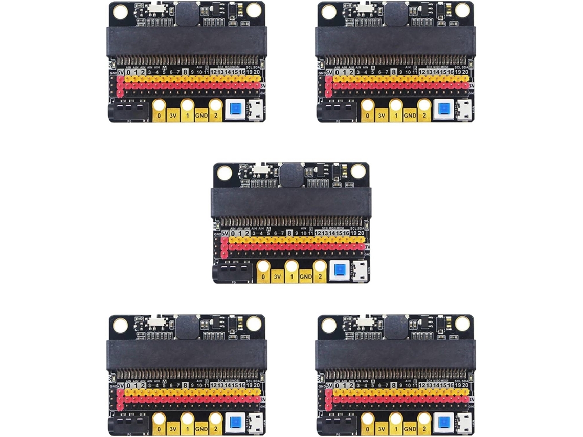 5x para Placa de Expansão Microbit Io Bit V2.0: Placa Adaptadora SFUSHOS