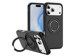 Capa Para Iphone 17 Pro - Fibra De Carbono Com Magsafe Tipo C