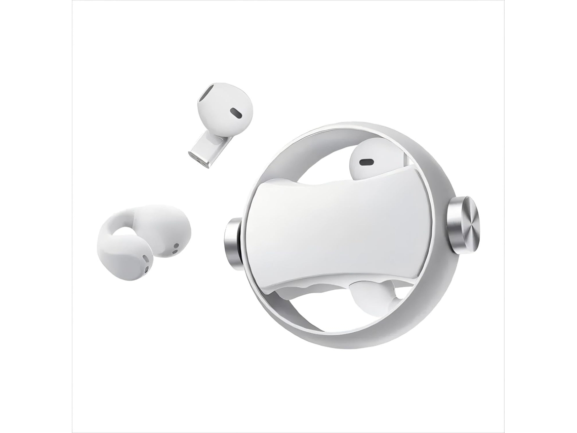 Conjunto De Fones Ouvido Duplos 2 Em 1, Com Clipe, Bluetooth 5.3