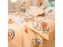 Mantas de Flanela Coral Fleece Macias e Quentes para Camas Imitação Pele Vison Manta Sofá Cor Sólida Inverno,