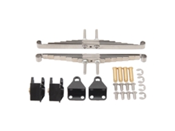 Kit De Placa De Suspensão Dianteira Motorizada Aço Inoxidável Para Caminhão De Descarregamento Tamiya 1/14