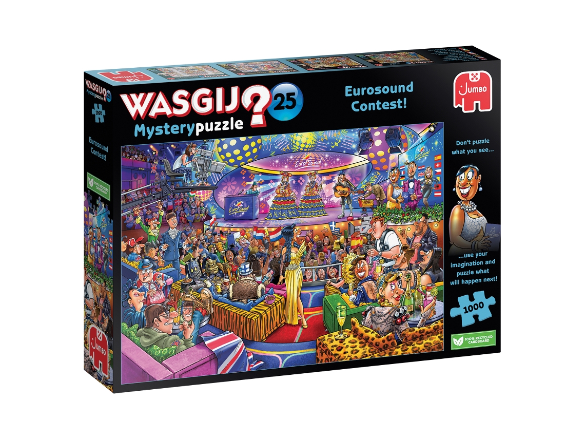 Puzzle Wasgij Mystery 25 Eurosound Contest! 1000Pcs 1000 Peças Humor