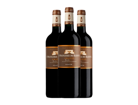 Vinho DOURTHE Orangerie de Rahoul Graves (0.75 L - 3 Unidades)