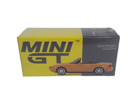 Carrinho MINI GT 1/64 Mazda Mx-5 Miata (Idade Mínima Recomendada: 3 anos - 1:64)