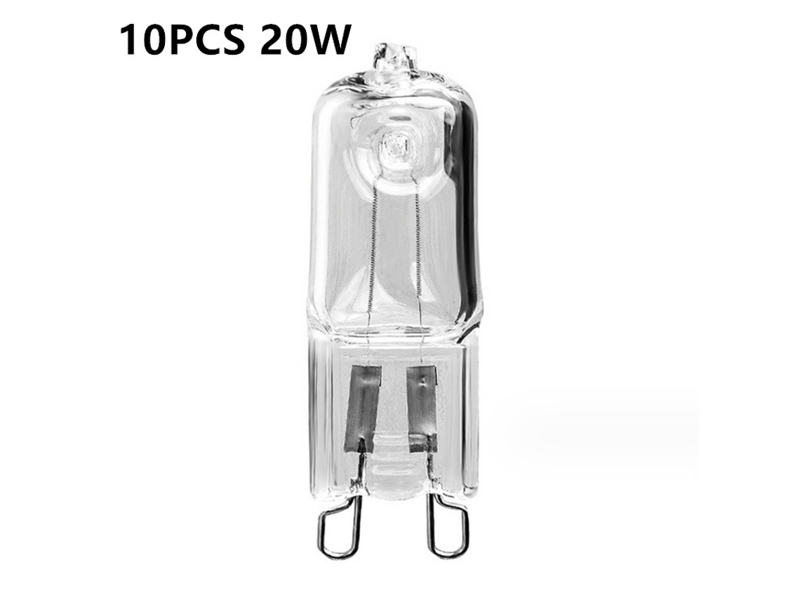 (20w) 10 Lâmpadas Led G9, 220v, Com Contas De Cristal, Lâmpadas Halógenas Ecológicas