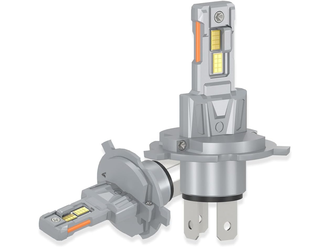 Lâmpadas Halógenas H4 Para Farol, 20000lm, Branco 6000k, Farol Alto E Baixo H4, Iluminação Halógena Para Condução