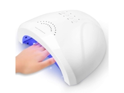 Lurelia Lâmpada Uv Led Para Unhas Com Sensor Branco