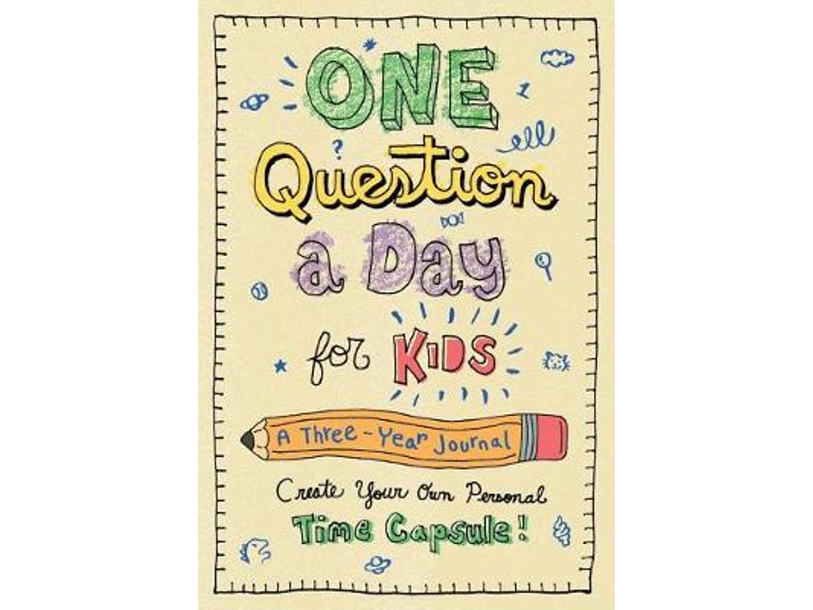 Livro One Question a Day for Kids A Three-Year Journal de Aimee Chase (Inglês - Capa Dura)