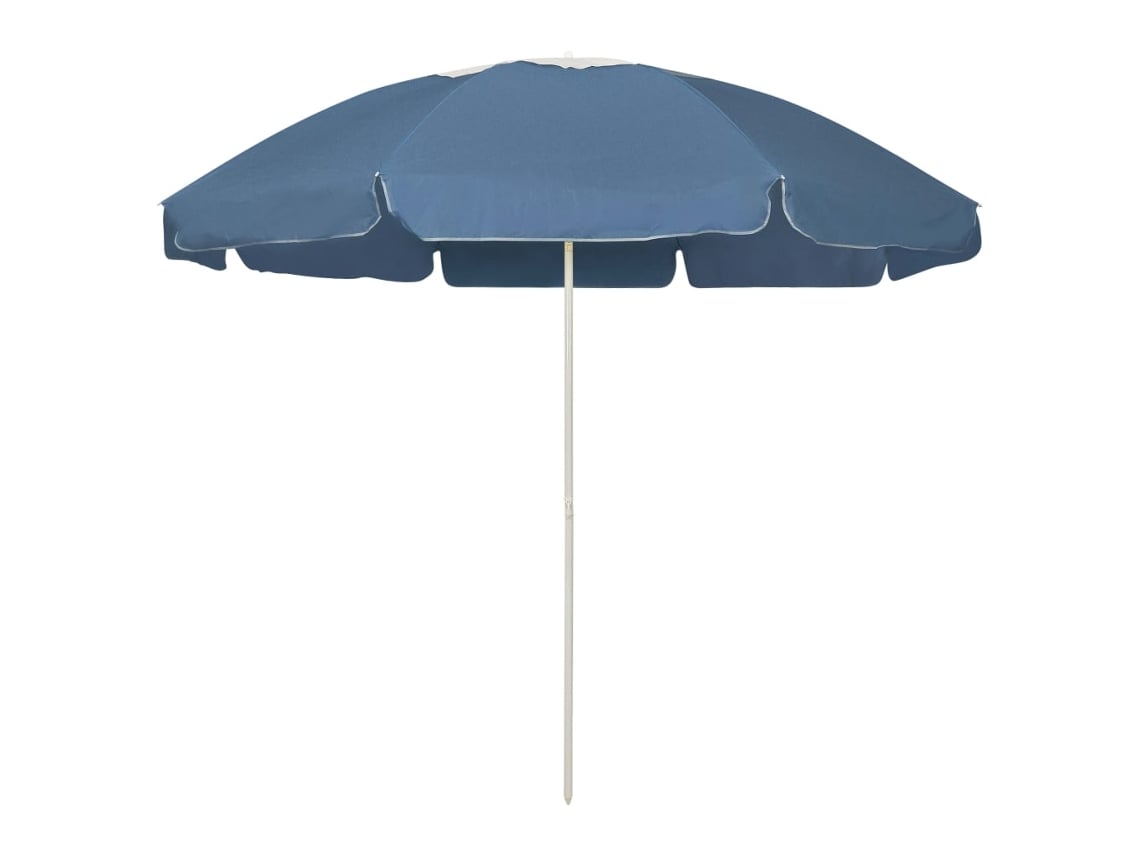 Guarda-sol praia VIDAXL Blue (240 cm)