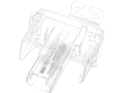 Acessório de armazenamento externo simples e confiável para carros, com suporte robusto.