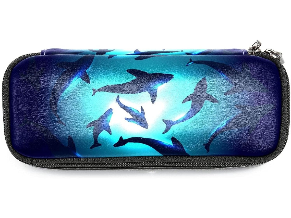Organizador de maquiagem e lápis de grande capacidade em formato de golfe subaquático, ideal para a escola. Perfeito para guardar maquiagem e lápis na escola. Também é ótimo para usar como organizador de maquiagem e maquiagem.