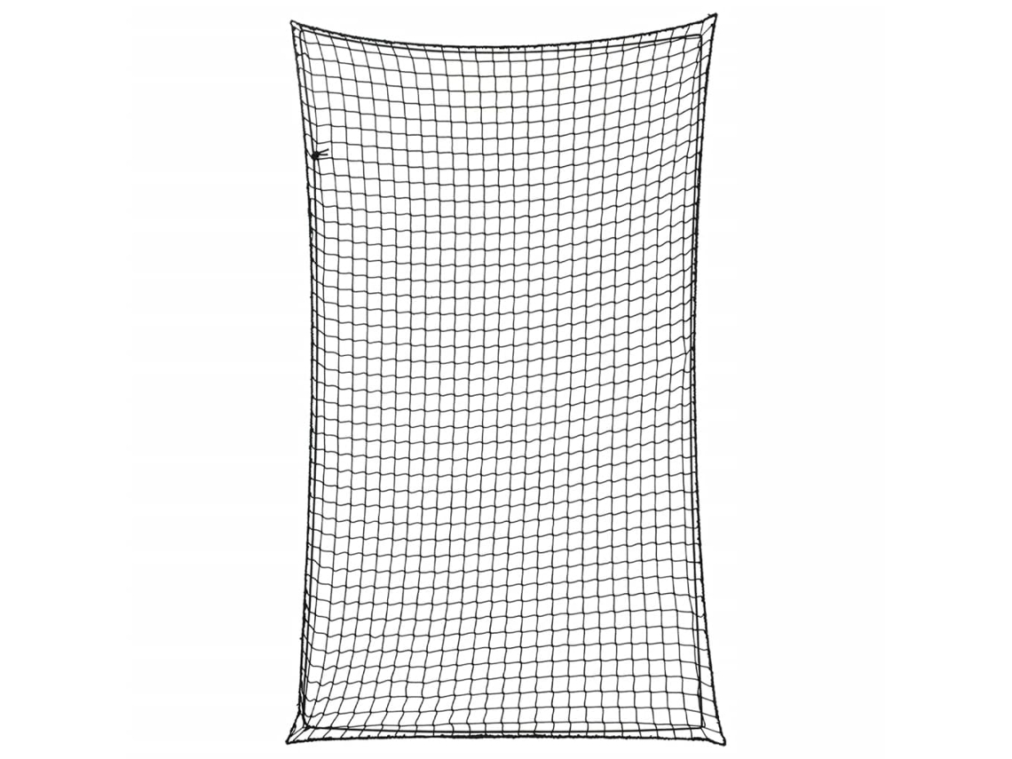 Vidaxl Rede Para Reboque Com Corda Elástica 5x3 M Pp Preto