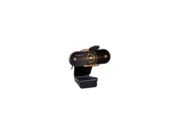Webcam Full Hd Odec Od Wb01 Stream Series Com Microfone Duplo E Sensor Cmos De 1/3 Preta Brilvibera