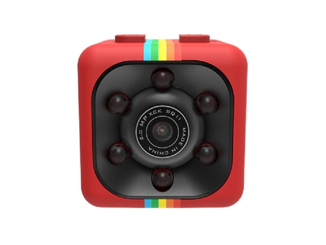 Câmara Spy ENKERS 1080P HD Vermelho (9128607422481)