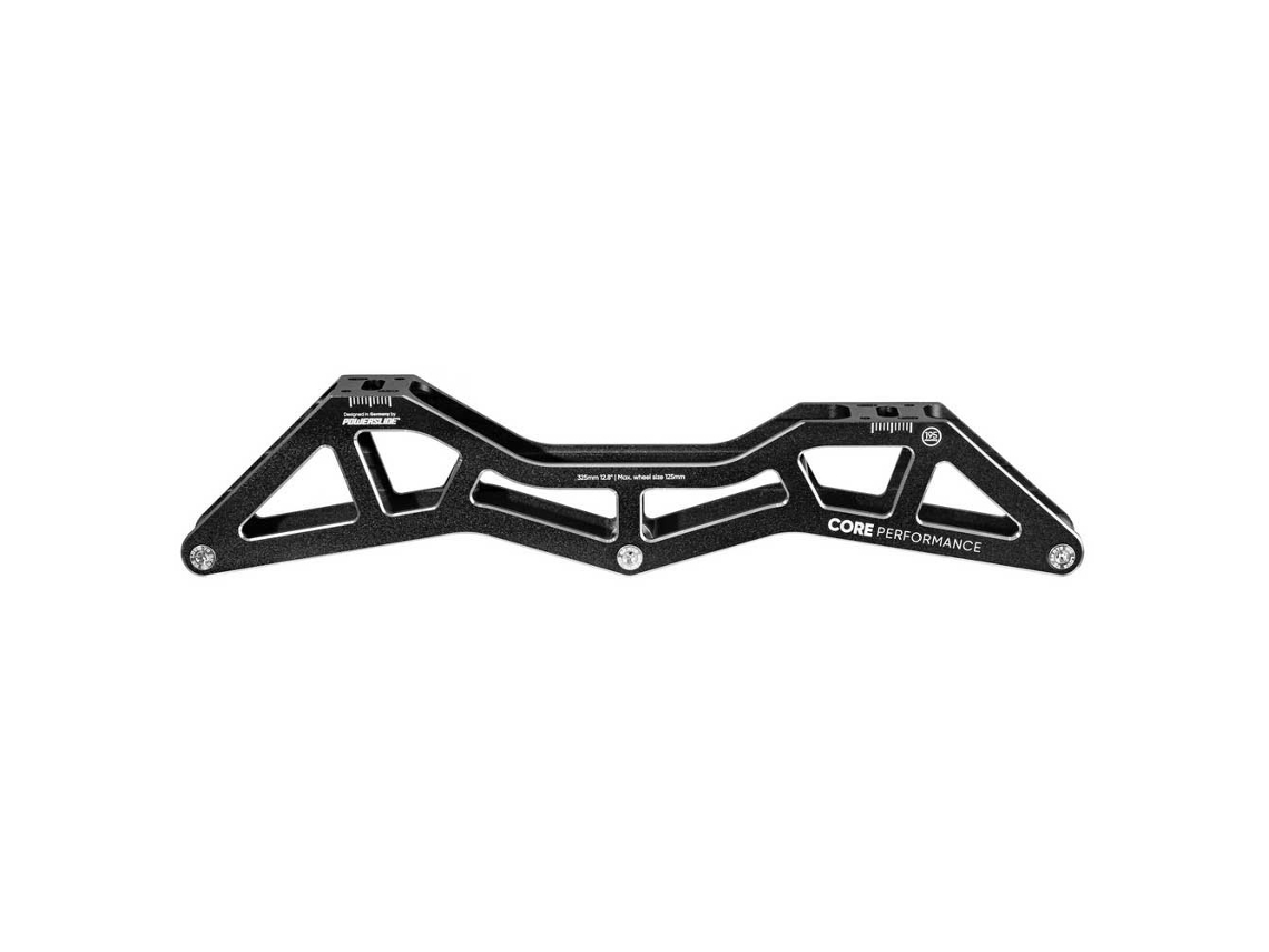 Quadro de Patins em Linha Core Performance 3X125 Preto 195 Mmpowerslide