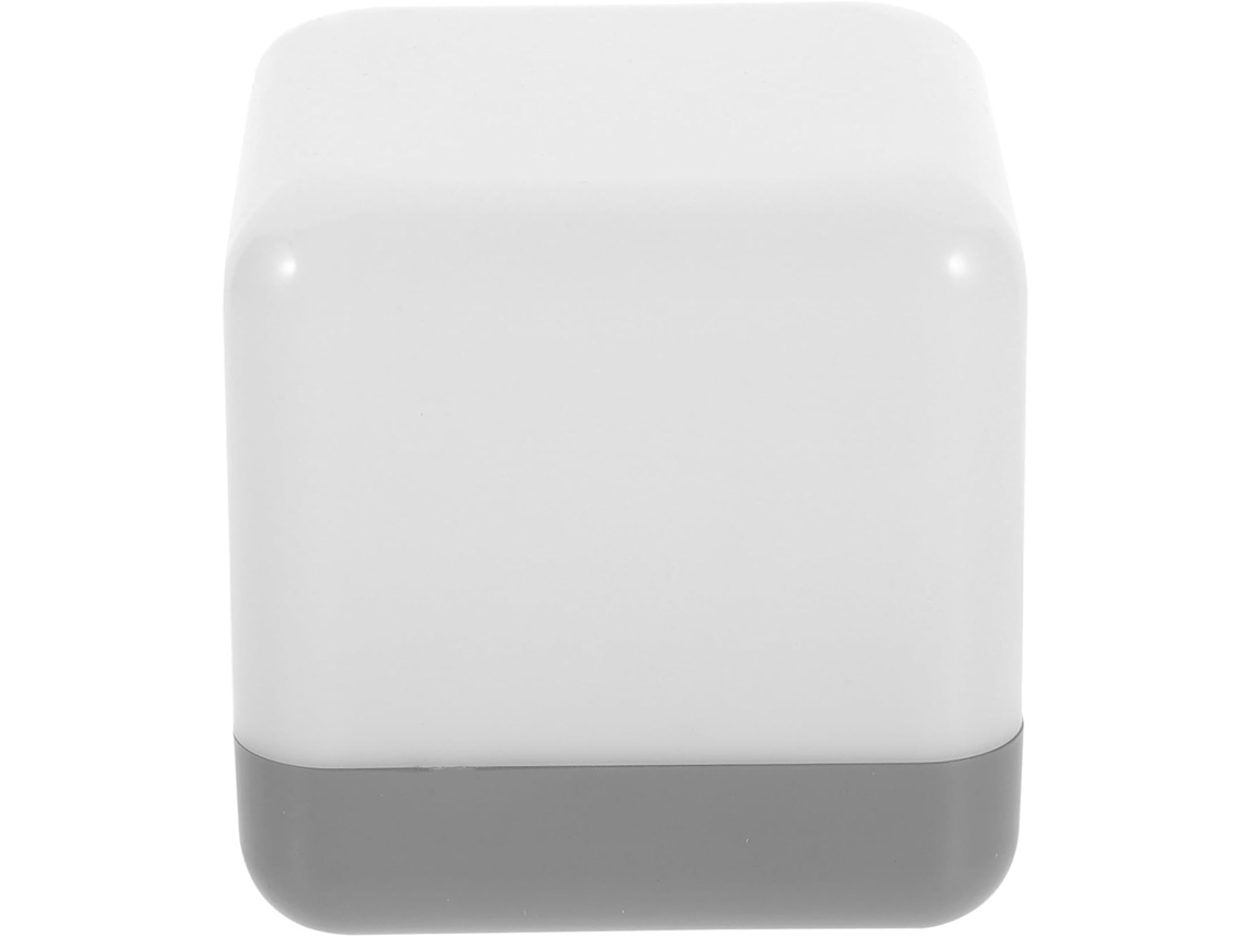 Farol 3D em formato de cubo, alimentado por USB, Feita